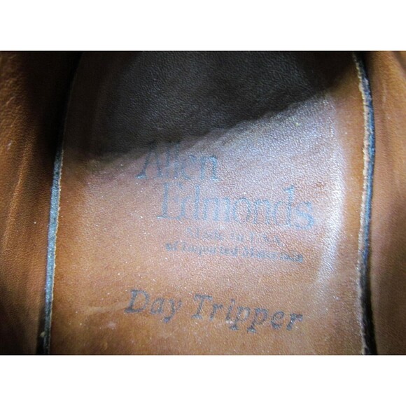 Allen Edmonds Day Tripper Mens Brown Leather Oxfords Sizs US 8 D - Picture 9 of 16